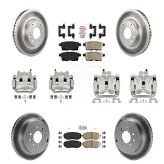 Transit Auto KCG-102275N Disc Brake Kit for 2007-2009 Lincoln MKX - Front and Rear product image