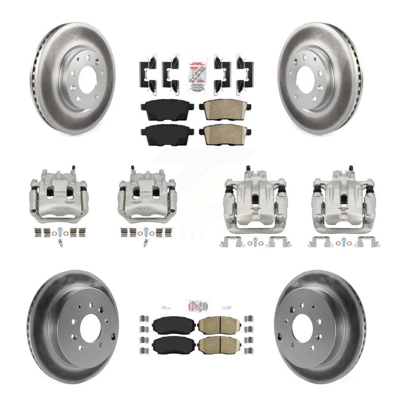 Transit Auto KCG-102275N Disc Brake Kit for 2007-2009 Lincoln MKX - Front and Rear product image