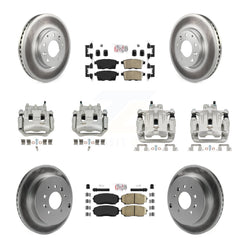 Transit Auto KCG-102278N Disc Brake Kit for 2007-2009 Lincoln MKX - Front and Rear product image