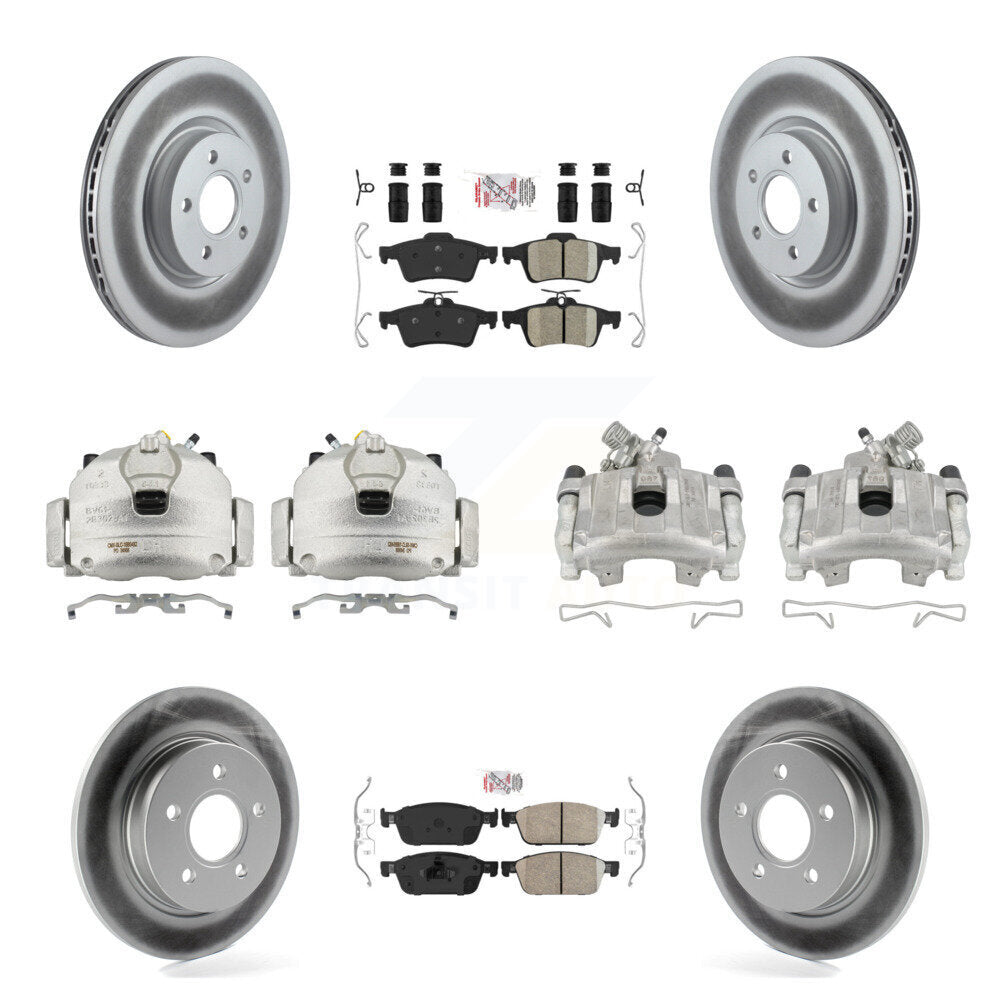 Transit Auto KCG-102279N Disc Brake Kit for 2013-2018 Ford Focus - Front and Rear product image