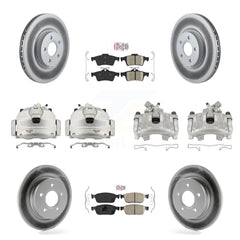 Transit Auto KCG-102280N Disc Brake Kit for 2013-2018 Ford Focus - Front and Rear product image