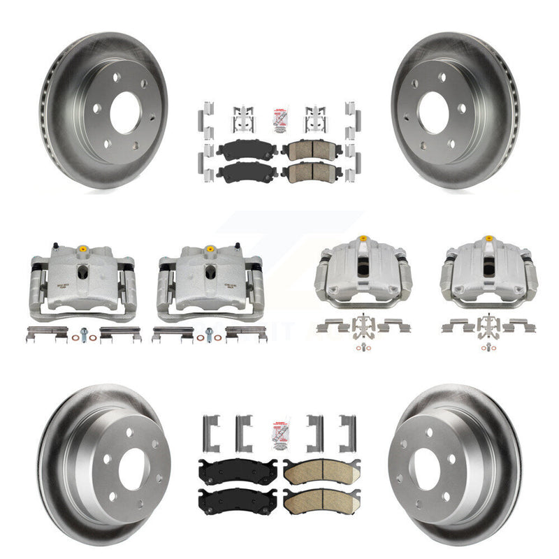Transit Auto KCG-102300N Disc Brake Kit for 1999-2005 Chevrolet Astro, GMC Safari, Chevrolet Silverado 1500 & more - Front and Rear product image