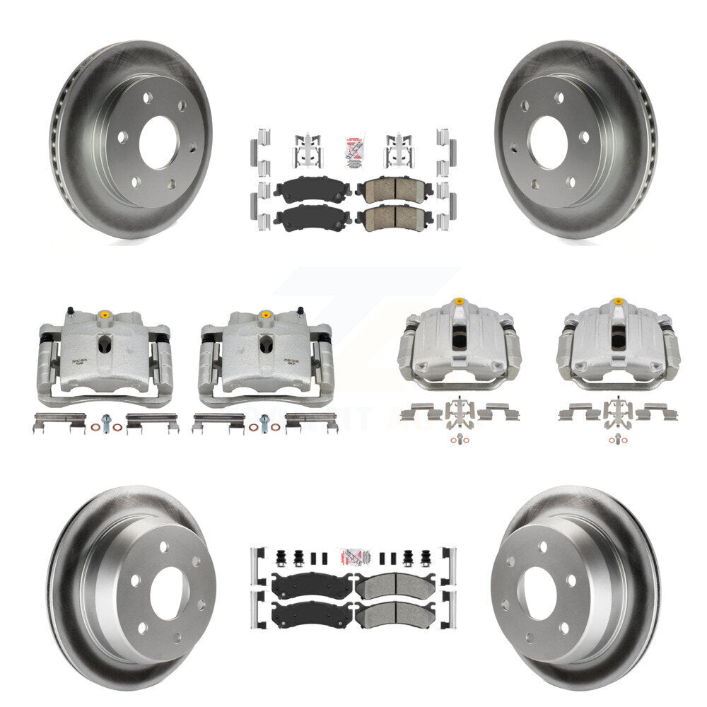 Transit Auto KCG-102301N Disc Brake Kit for 1999-2005 Chevrolet Astro, GMC Safari, Chevrolet Silverado 1500 & more - Front and Rear product image
