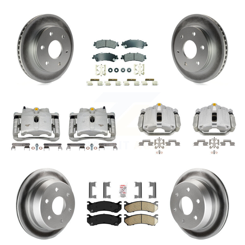 Transit Auto KCG-102302N Disc Brake Kit for 1999-2005 Chevrolet Astro, GMC Safari, Chevrolet Silverado 1500 & more - Front and Rear product image