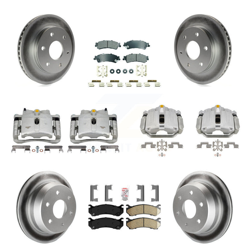 Transit Auto KCG-102302N Disc Brake Kit for 1999-2005 Chevrolet Astro, GMC Safari, Chevrolet Silverado 1500 & more - Front and Rear product image
