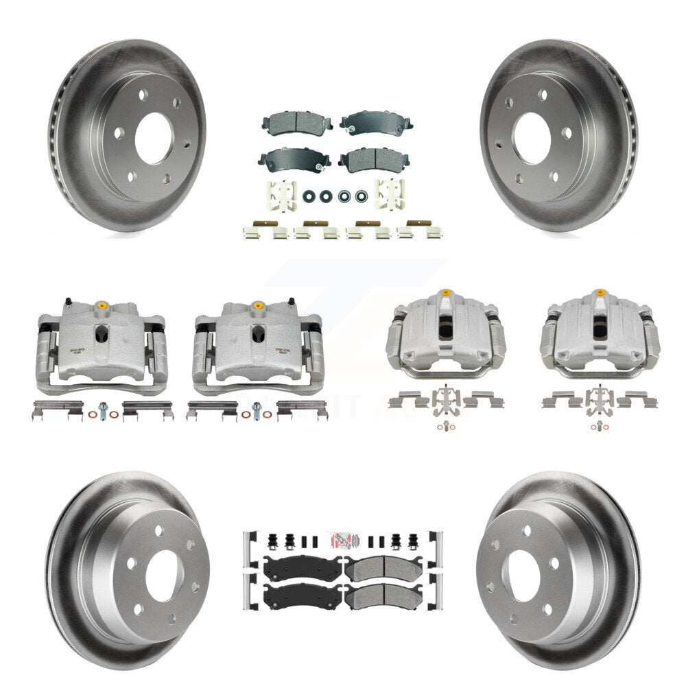 Transit Auto KCG-102303N Disc Brake Kit for 1999-2005 Chevrolet Astro, GMC Safari, Chevrolet Silverado 1500 & more - Front and Rear product image