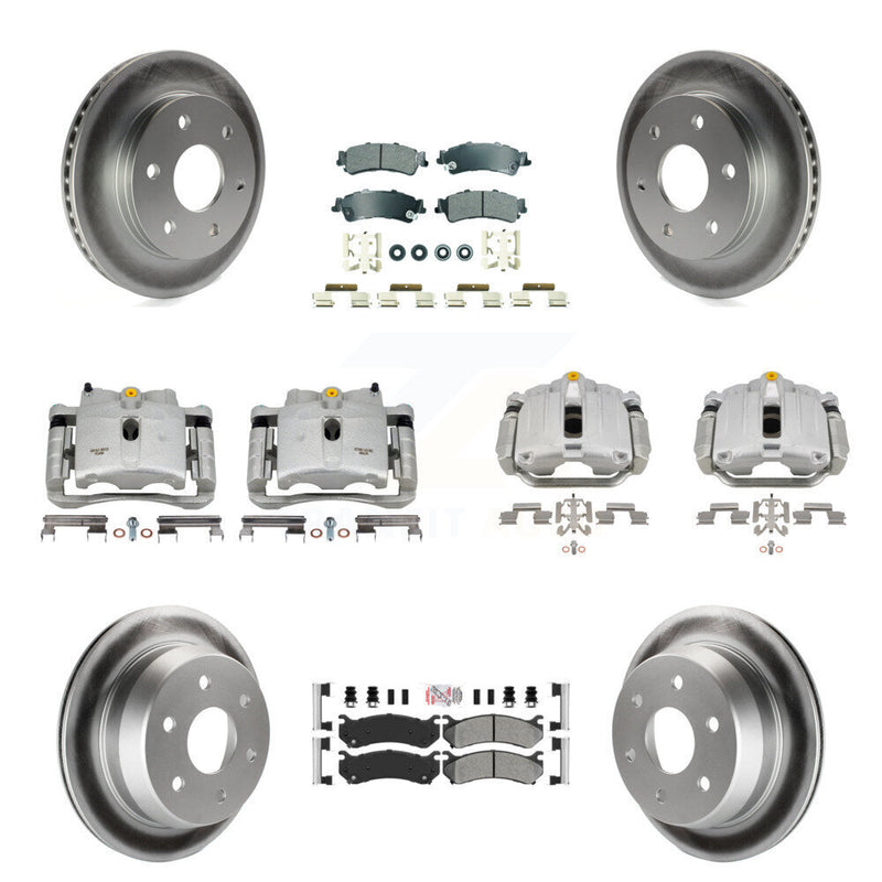 Transit Auto KCG-102303N Disc Brake Kit for 1999-2005 Chevrolet Astro, GMC Safari, Chevrolet Silverado 1500 & more - Front and Rear product image