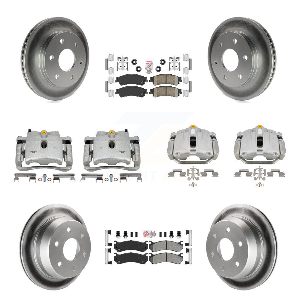 Transit Auto KCG-102305N Disc Brake Kit for 1999-2005 Chevrolet Astro, GMC Safari, Chevrolet Silverado 1500 & more - Front and Rear product image