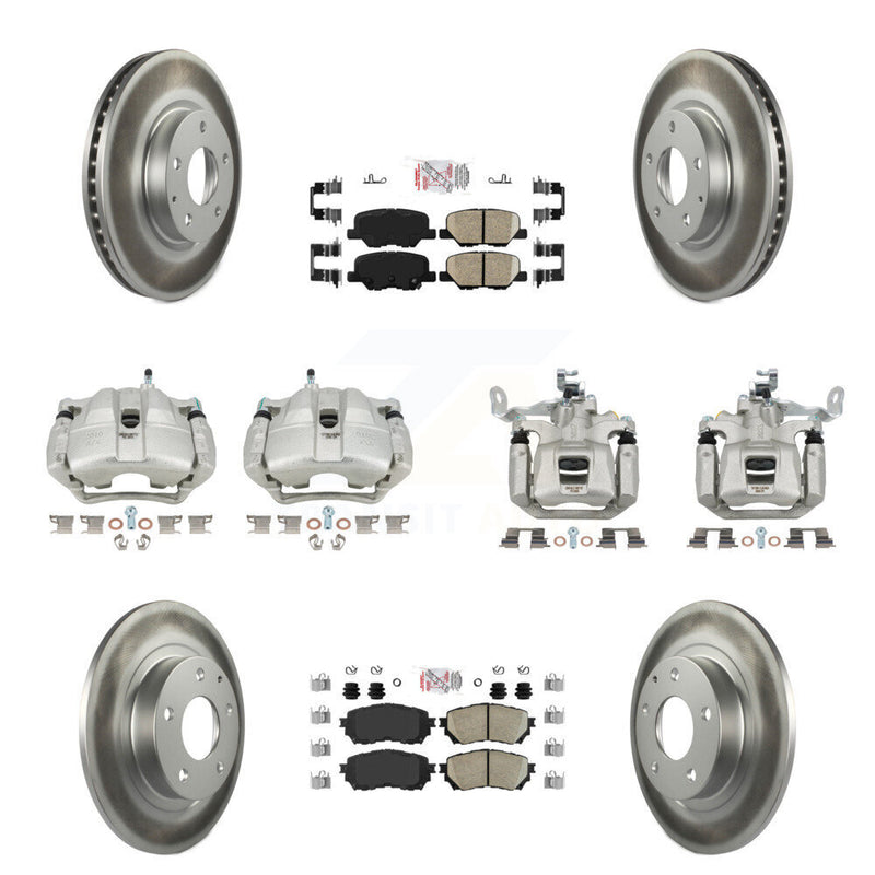Transit Auto KCG-102310N Disc Brake Kit for 2014-2015 Mazda 6 - Front and Rear product image