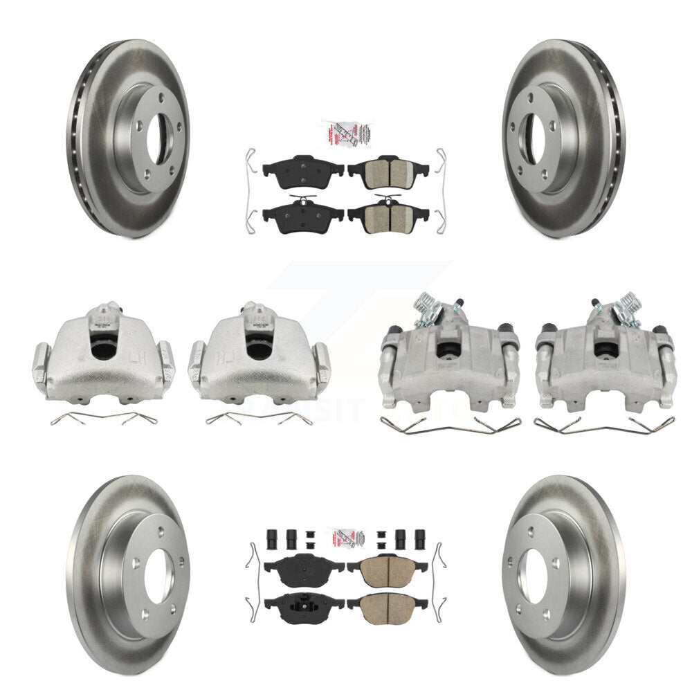 Transit Auto KCG-102324N Disc Brake Kit for 2006-2013 Mazda 3 Sport, Mazda 3 - Front and Rear product image