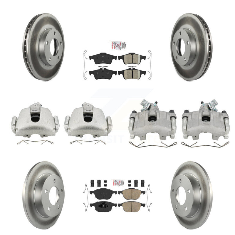 Transit Auto KCG-102324N Disc Brake Kit for 2006-2013 Mazda 3 Sport, Mazda 3 - Front and Rear product image