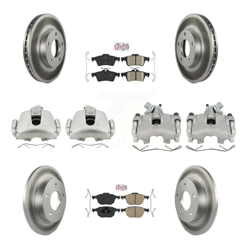 Transit Auto KCG-102325N Disc Brake Kit for 2006-2013 Mazda 3 Sport, Mazda 3 - Front and Rear product image