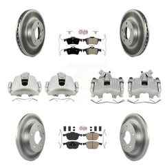 Transit Auto KCG-102327N Disc Brake Kit for 2006-2013 Mazda 3 Sport, Mazda 3 - Front and Rear product image
