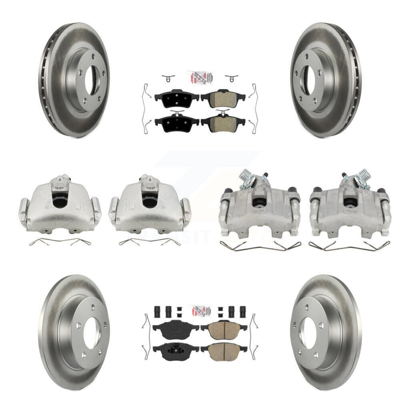 Transit Auto KCG-102327N Disc Brake Kit for 2006-2013 Mazda 3 Sport, Mazda 3 - Front and Rear product image