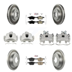 Transit Auto KCG-102328N Disc Brake Kit for 2006-2013 Mazda 3 Sport, Mazda 3 - Front and Rear product image