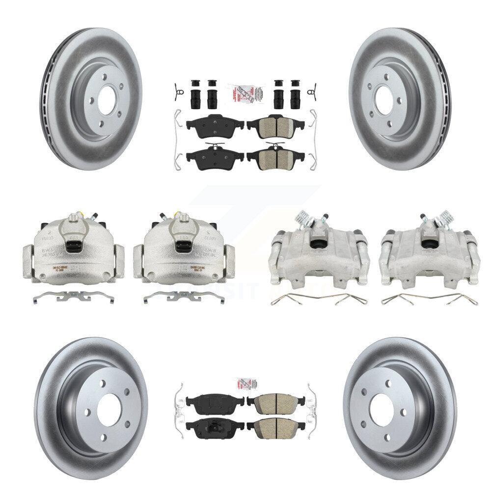 Transit Auto KCG-102332N Disc Brake Kit for 2013-2016 Ford Escape - Front and Rear product image
