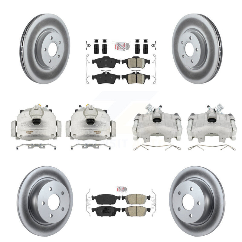 Transit Auto KCG-102332N Disc Brake Kit for 2013-2016 Ford Escape - Front and Rear product image