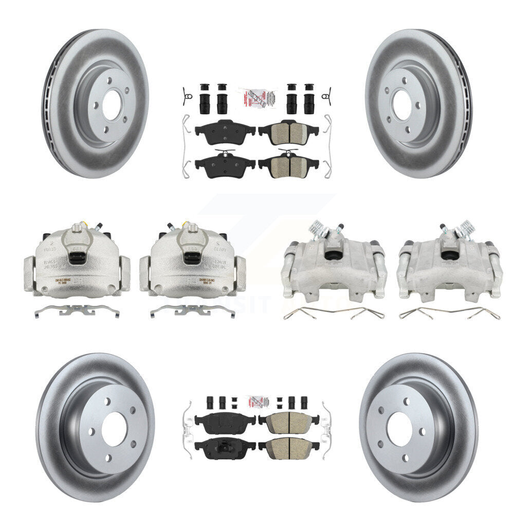 Transit Auto KCG-102333N Disc Brake Kit for 2013-2016 Ford Escape - Front and Rear product image