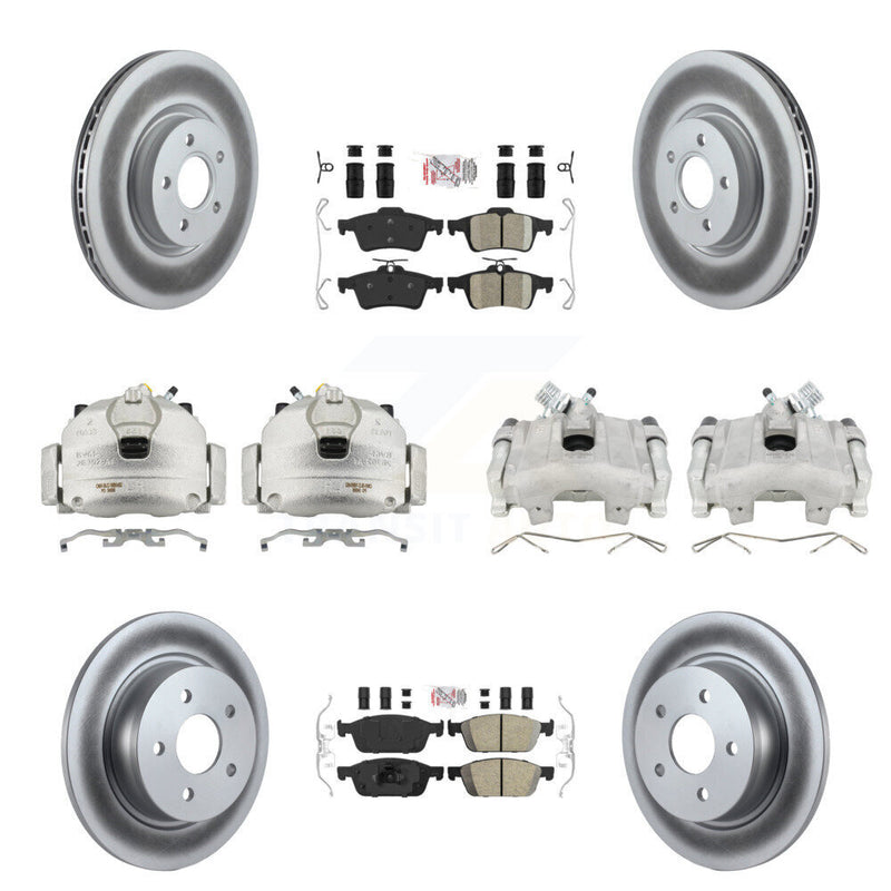 Transit Auto KCG-102333N Disc Brake Kit for 2013-2016 Ford Escape - Front and Rear product image