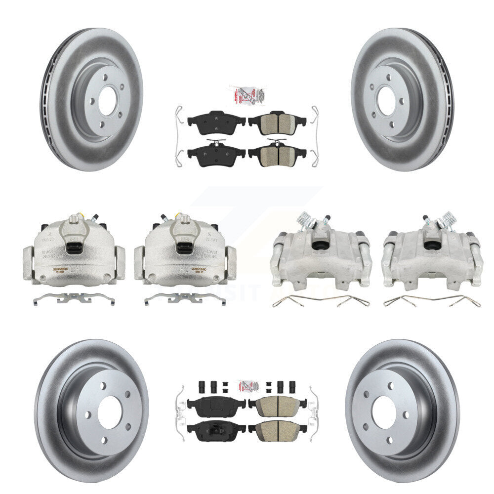 Transit Auto KCG-102338N Disc Brake Kit for 2013-2016 Ford Escape - Front and Rear product image