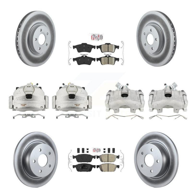 Transit Auto KCG-102338N Disc Brake Kit for 2013-2016 Ford Escape - Front and Rear product image