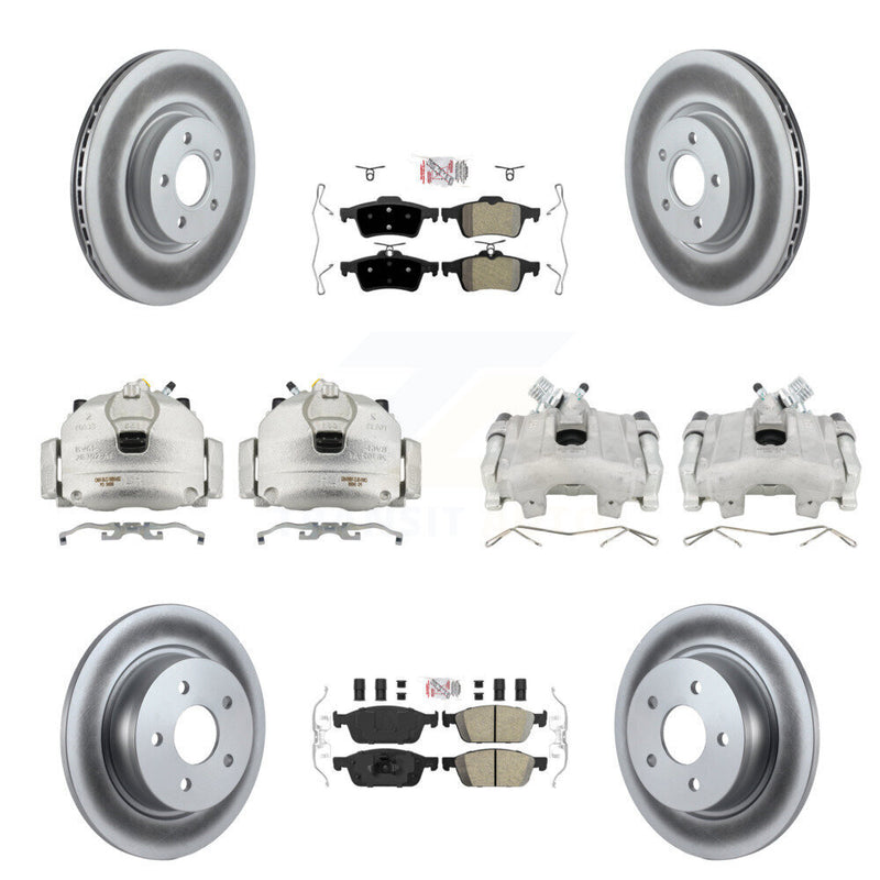 Transit Auto KCG-102343N Disc Brake Kit for 2013-2016 Ford Escape - Front and Rear product image