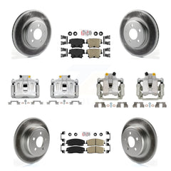 Transit Auto KCG-102358N Disc Brake Kit for 2012-2018 Chrysler 300, Dodge Charger - Front and Rear product image
