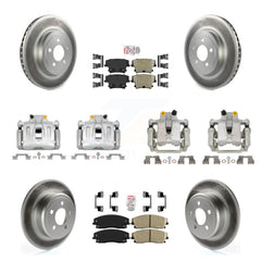 Transit Auto KCG-102365N Disc Brake Kit for 2015-2016 Dodge Charger - Front and Rear product image