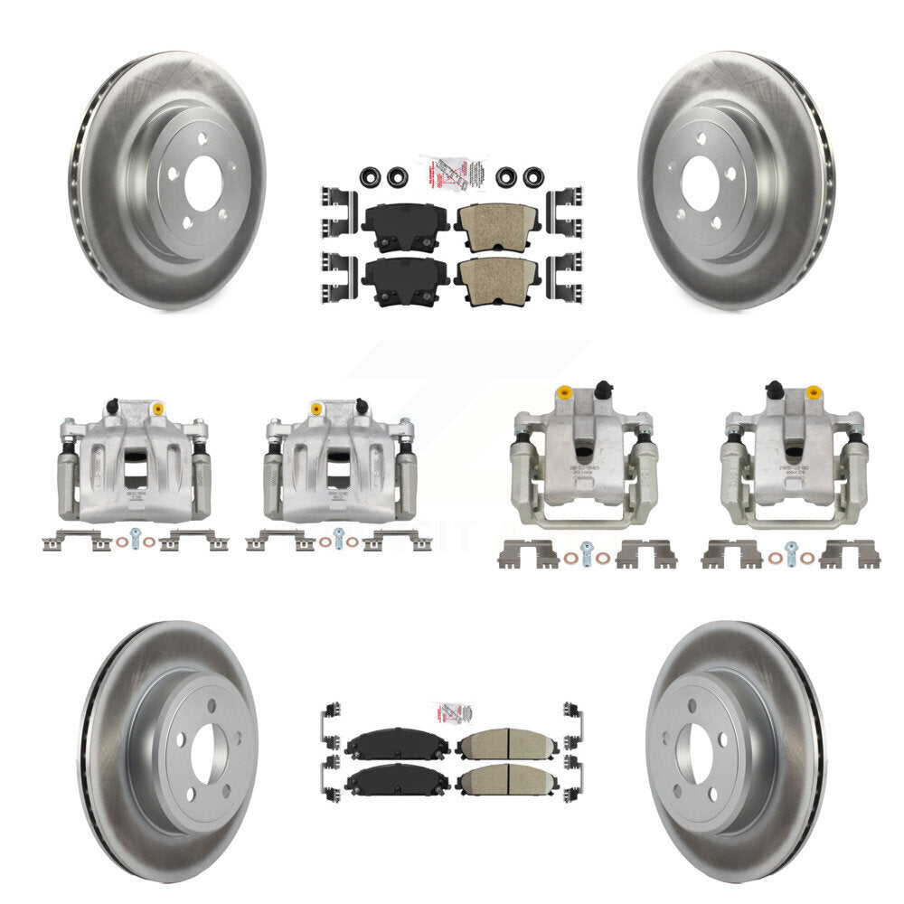 Transit Auto KCG-102366N Disc Brake Kit for 2006 Chrysler 300 - Front and Rear product image