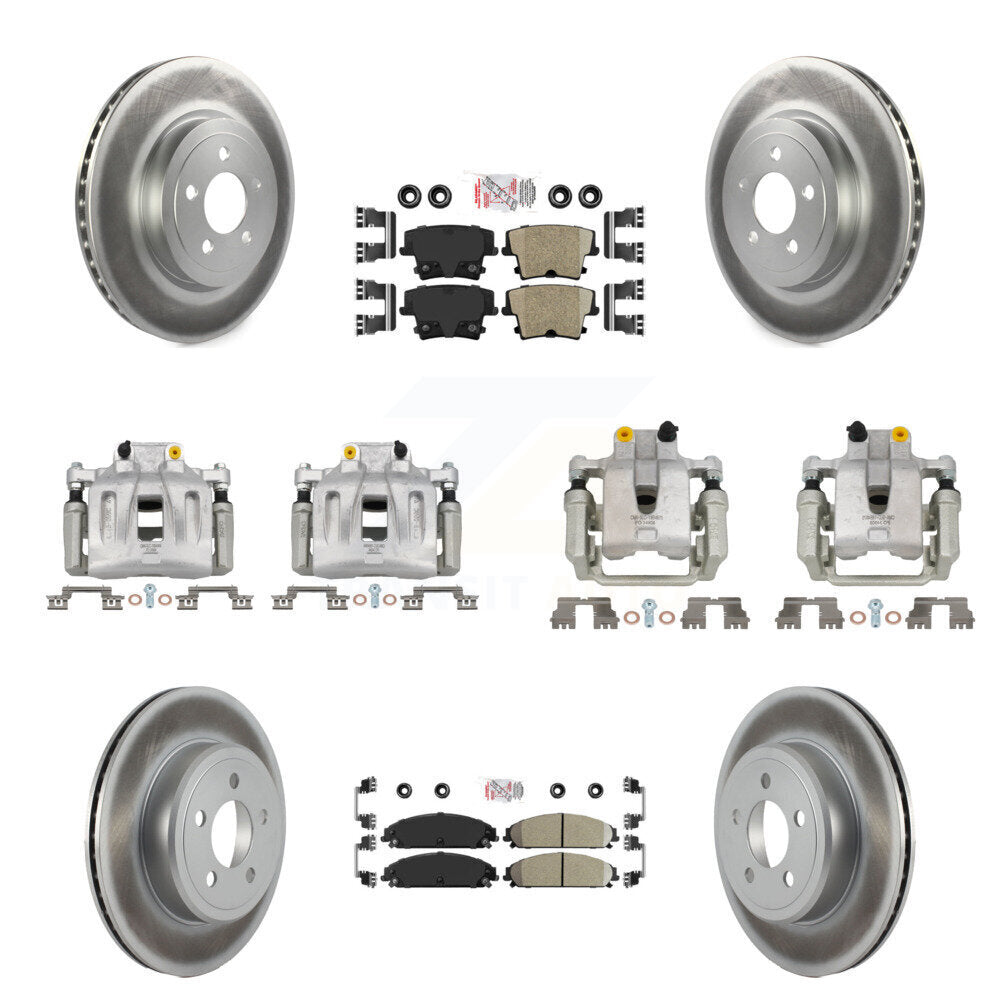 Transit Auto KCG-102367N Disc Brake Kit for 2006 Chrysler 300 - Front and Rear product image