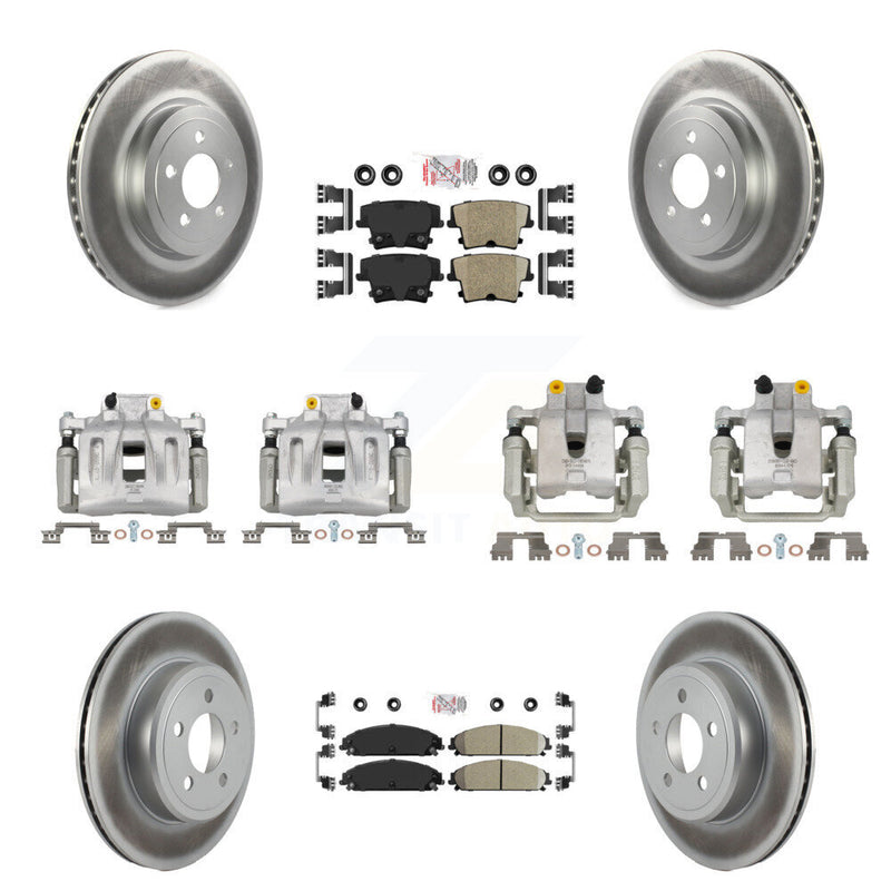 Transit Auto KCG-102367N Disc Brake Kit for 2006 Chrysler 300 - Front and Rear product image