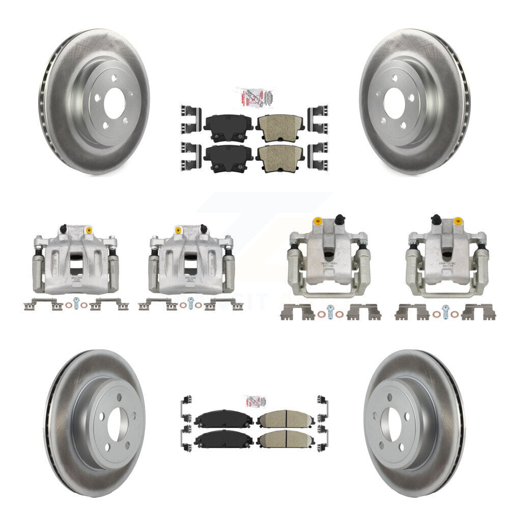Transit Auto KCG-102368N Disc Brake Kit for 2006 Chrysler 300 - Front and Rear product image