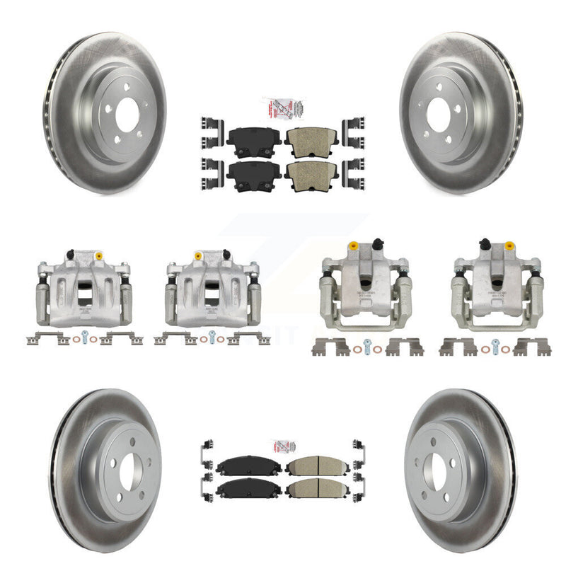 Transit Auto KCG-102368N Disc Brake Kit for 2006 Chrysler 300 - Front and Rear product image
