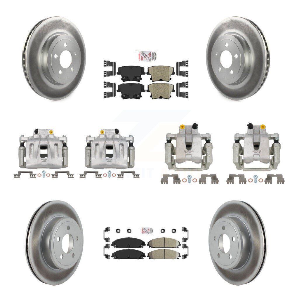 Transit Auto KCG-102369N Disc Brake Kit for 2006 Chrysler 300 - Front and Rear product image