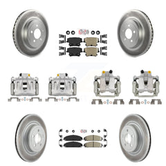 Transit Auto KCG-102371N Disc Brake Kit for 2011 Dodge Charger - Front and Rear product image
