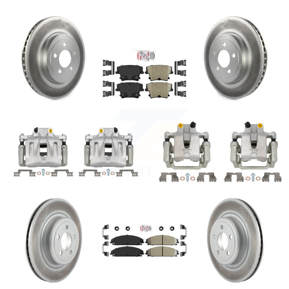 Transit Auto KCG-102373N Disc Brake Kit for 2011 Dodge Charger - Front and Rear product image