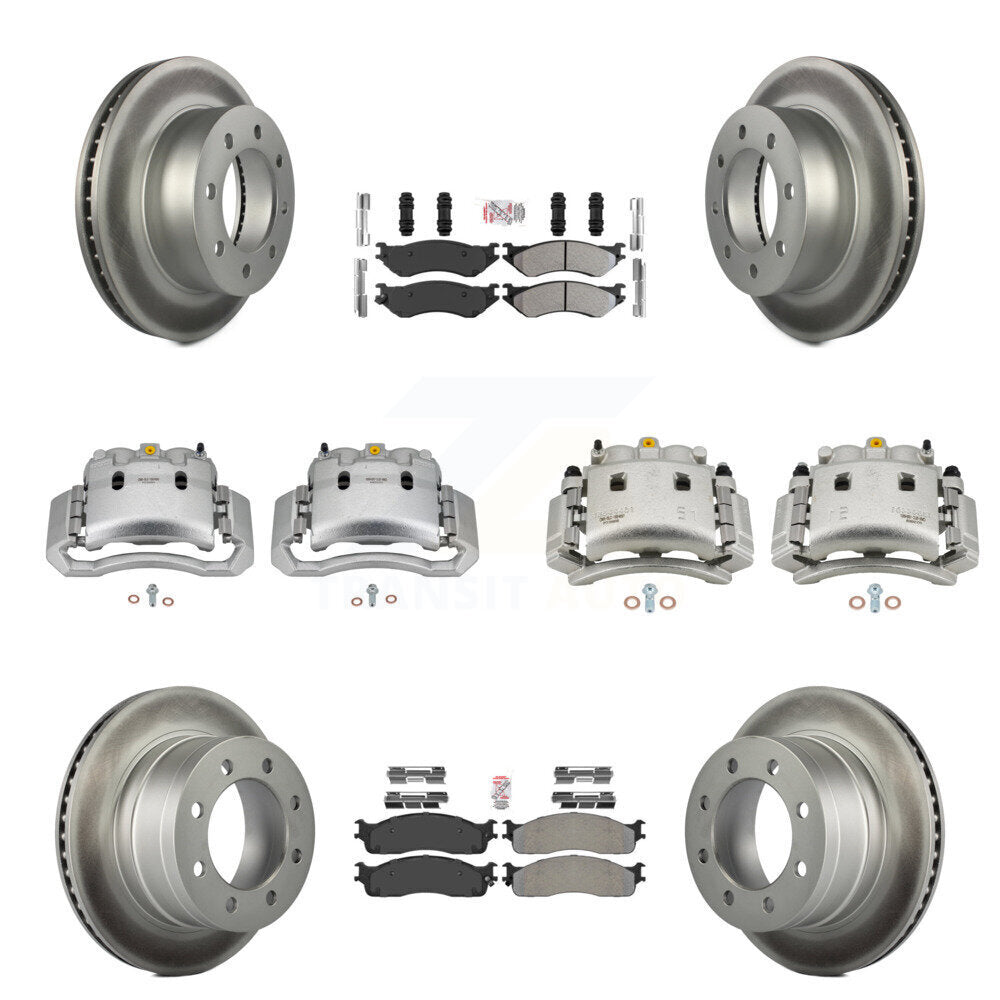 Transit Auto KCG-102374N Disc Brake Kit for 2003-2008 Dodge Ram 3500 - Front and Rear product image