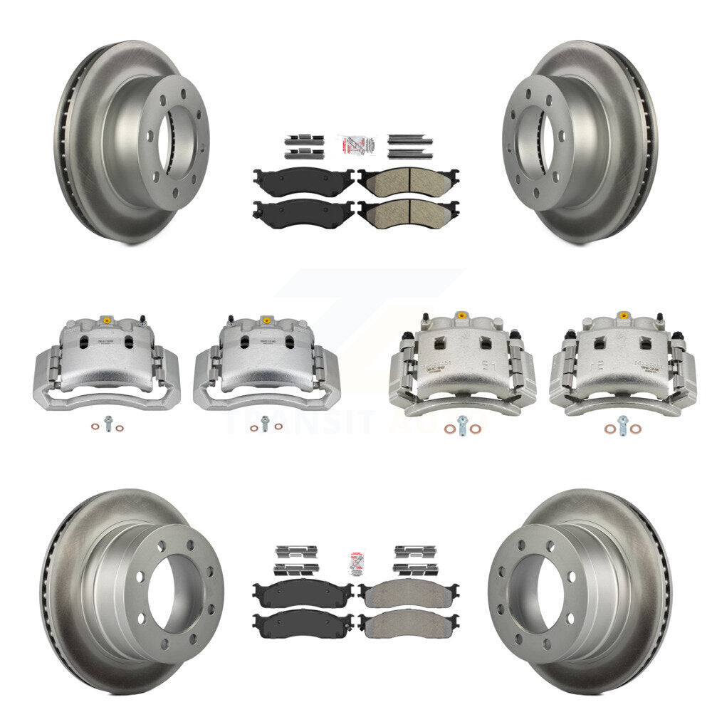 Transit Auto KCG-102376N Disc Brake Kit for 2003-2008 Dodge Ram 3500 - Front and Rear product image