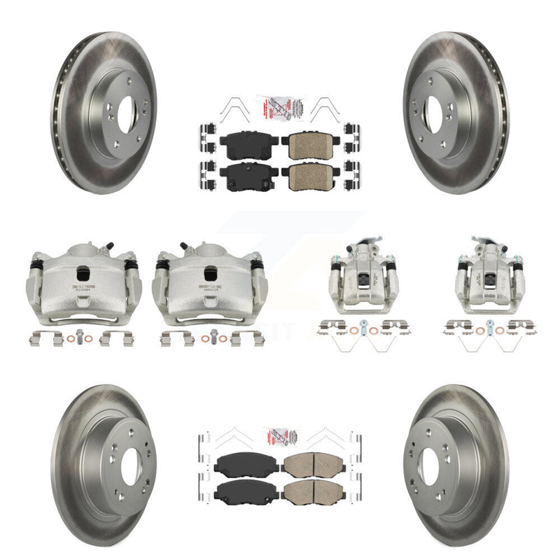 Transit Auto KCG-102382N Disc Brake Kit for 2008-2012 Honda Accord - Front and Rear product image