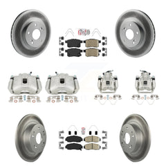Transit Auto KCG-102384N Disc Brake Kit for 2008-2014 Honda Accord, Acura TSX - Front and Rear product image