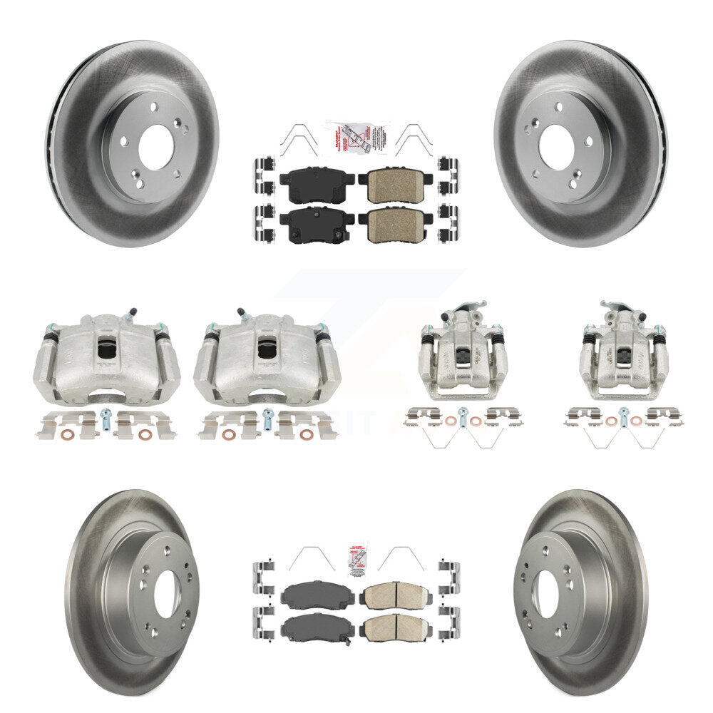 Transit Auto KCG-102385N Disc Brake Kit for 2008-2014 Honda Accord, Acura TSX - Front and Rear product image