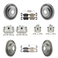 Transit Auto KCG-102385N Disc Brake Kit for 2008-2014 Honda Accord, Acura TSX - Front and Rear product image