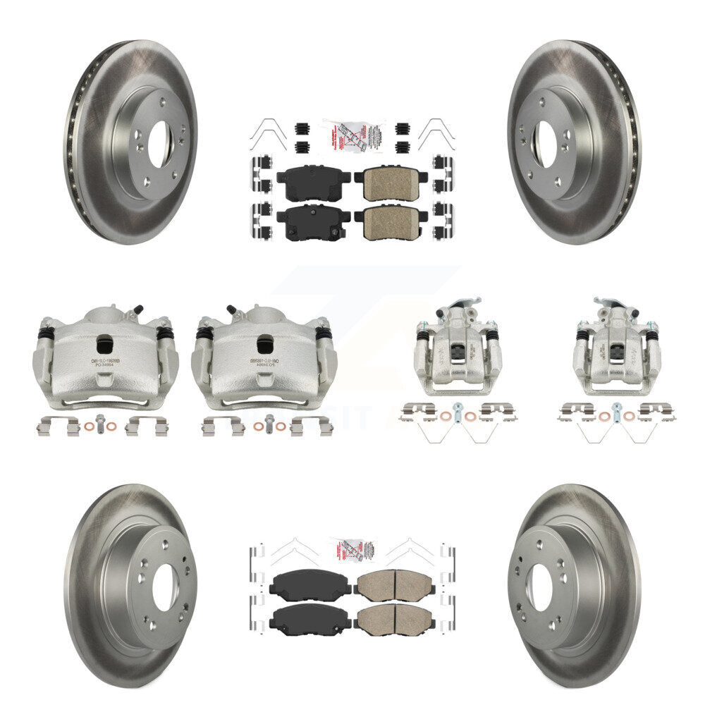 Transit Auto KCG-102386N Disc Brake Kit for 2008-2012 Honda Accord - Front and Rear product image