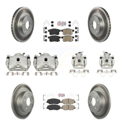 Transit Auto KCG-102386N Disc Brake Kit for 2008-2012 Honda Accord - Front and Rear product image