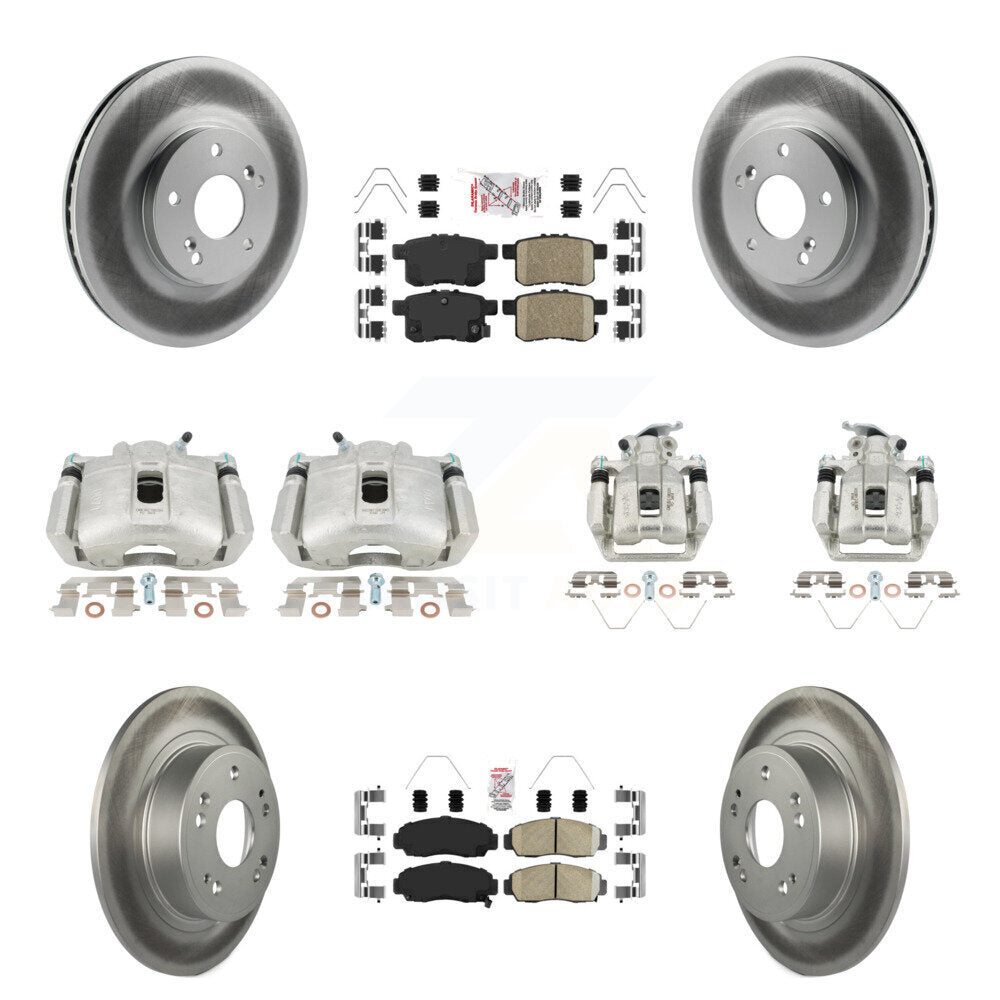Transit Auto KCG-102388N Disc Brake Kit for 2008-2014 Honda Accord, Acura TSX - Front and Rear product image