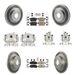 Transit Auto KCG-102388N Disc Brake Kit for 2008-2014 Honda Accord, Acura TSX - Front and Rear product image