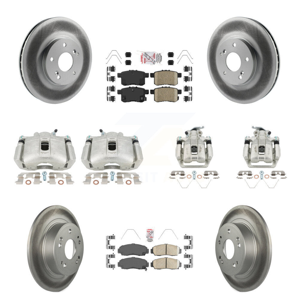 Transit Auto KCG-102389N Disc Brake Kit for 2008-2014 Honda Accord, Acura TSX - Front and Rear product image