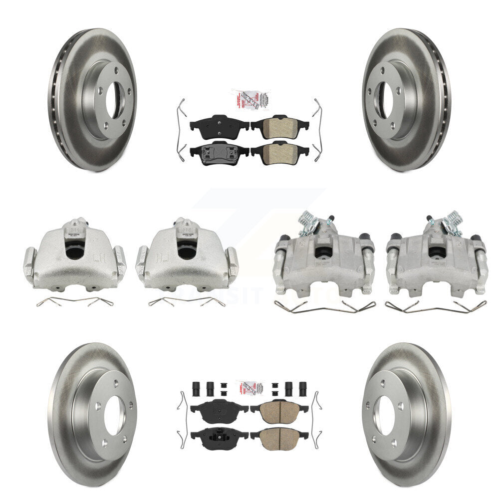 Transit Auto KCG-102390N Disc Brake Kit for 2005 Mazda 3 - Front and Rear product image