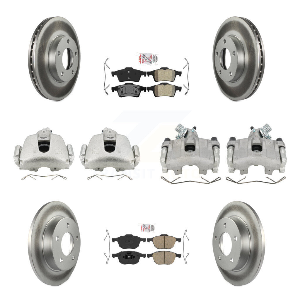Transit Auto KCG-102391N Disc Brake Kit for 2005 Mazda 3 - Front and Rear product image