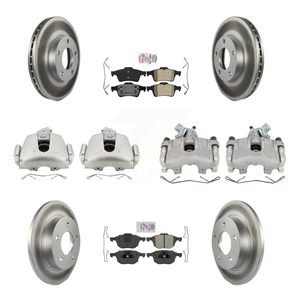 Transit Auto KCG-102392N Disc Brake Kit for 2005 Mazda 3 - Front and Rear product image